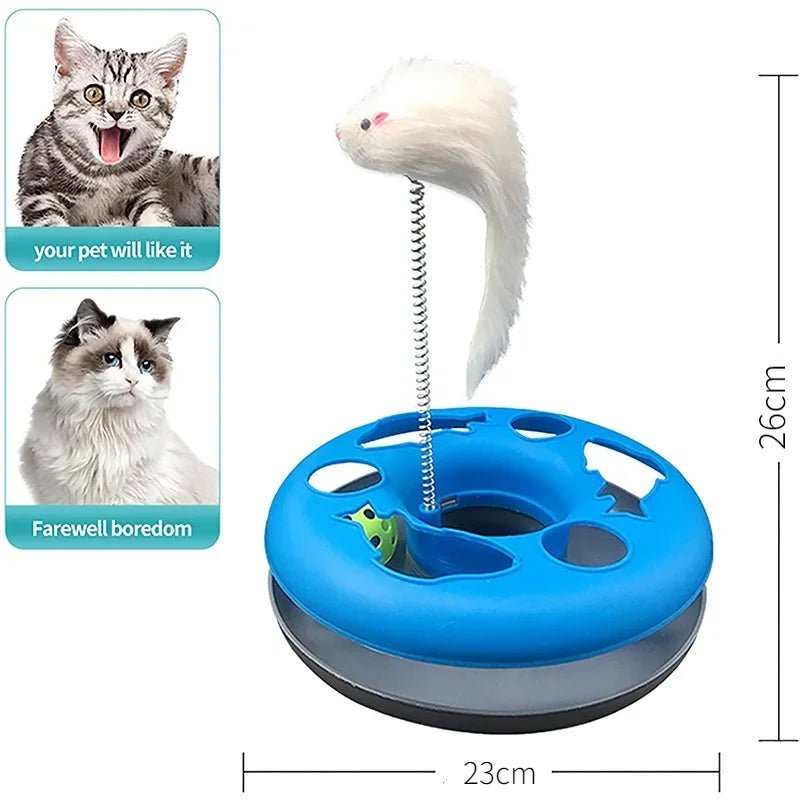 Souris Teaser, la Balle d'Exercice" : Le Jouet Interactif Ultime pour Chats d'Intérieur